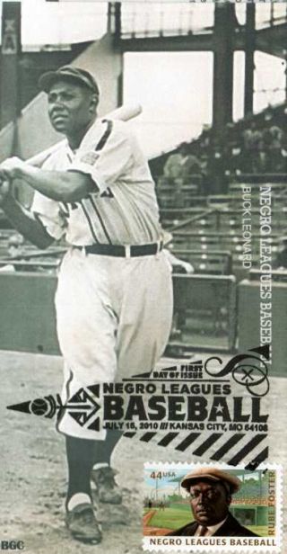 Bgc 4466 Negro League Baseball Rube Foster Buck Leonard