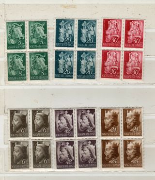 Hungary Magyar Poste Europe Stamps Never Hinged Lot 54617