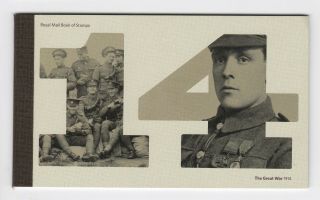 2014 Dy11 Prestige Booklet - The Great War 1914 - Complete - Mnh