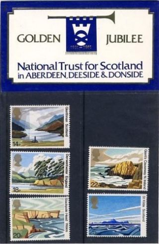 Gb 1981 National Trust Aberdeen Private Presentation Pack Vgc Stamps