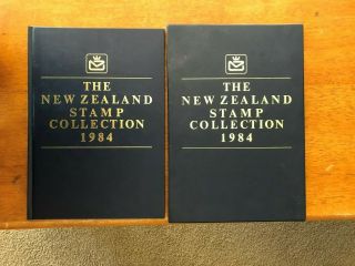 N.  Z 1984.  The N.  Z Stamp Coll.  Of 1984.  Album,  Cover,  All Stamps In Album.  Excel.