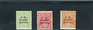 Northwest Pacific Islands 1918 Scott 11 - 12,  16 Lh