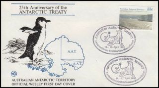 Australian Antarctic Territory 1988 Special Cancel.  Seal Cover (id:103:d4818)
