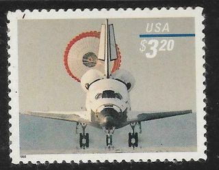 Xsb158 Scott 3261 Us Stamp 1998 $3.  20 Space Shuttle Landing Mnh