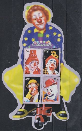 A696.  Palau - Mnh - Art - Clowns