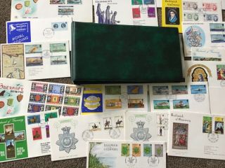 ALBUM FULL OF FIRST DAY COVERS FDC SPECIAL POSTMARKS LIMITED EDITION 2