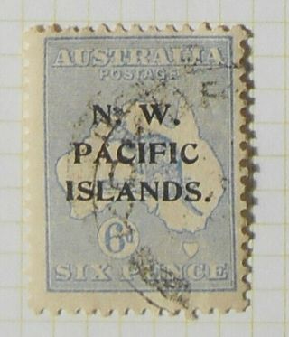 N.  W.  Pacific Islands - 1918 - Sg110a - 6d