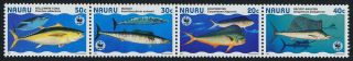 Nauru 443 Mnh Wwf,  Fish