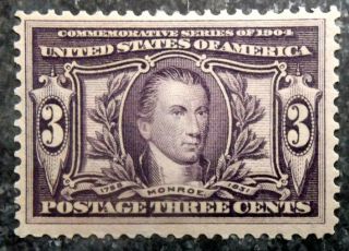Buffalo Stamps: Scott 325 Louisiana Purchase,  Lh/og & F/vf,  Cv = $70