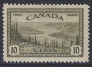 Canada 269 1946 King George Vi Peace Issue 10c Great Bear Lake Xf Mnh