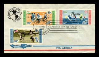 Dr Jim Stamps Geophysical Year First Day Issue Dominican Republic Cover