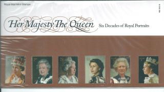 Gb - Presentation Pack - 2013 - Diamond Jubilee - 60 Years Of Royal Portraits