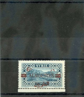Alaouites Sc 40 (yt 38) Vf Nh 1925 6p/2p50 Blue Green $14