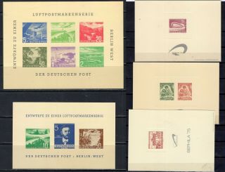 Lot Germany Berlin Airmail And Other,  Cinderella,  Combine 1062