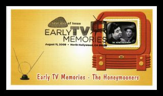 Dr Jim Stamps Us The Honeymooners Early Tv Memories First Day Cover Fleetwood