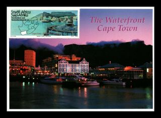 Dr Jim Stamps Waterfront Cape Town South Africa Continental Size Postcard