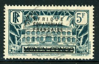 French Colonies (equatorial Africa) Selections: Scott 24 5fr Cv$35,