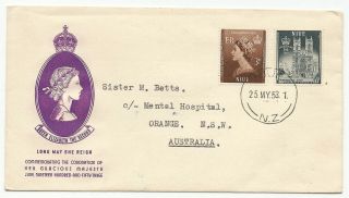 Niue - Fdc - Long May She Reign 1953