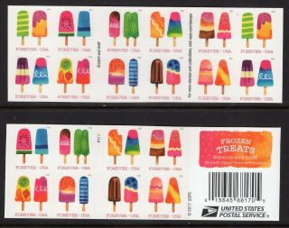 Us 2018 5285 - 94 5294 Frozen Treat Booklet Of 20 Makes A Face Smile - Freeusa Ship