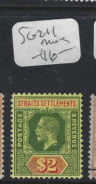 Malaya Straits Settlements (p0302b) Kgv $2.  00 Sg 211 Mog