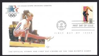Usa 1984 Los Angeles Olympics - Womens Gymnastics 1983 Unaddressed