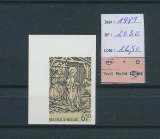 Lk43734 Belgium 1981 Religious Art Fine Lot Imperf Mnh Cv 12,  5 Eur