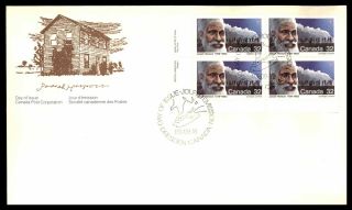 Mayfairstamps 1983 Canada Fdc 32c Josiah Henson Plate Block First Day Cover Wwb4