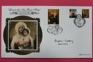 2007 Christmas Fdc - Glory To The Born King - Signed By Stephen Cleobury