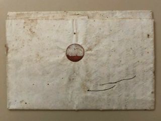 1836 stampless folded letter 18 3/4 cent rate Brooklyn to Athol,  Massachusetts 2