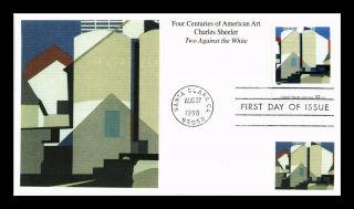 Dr Jim Stamps Us Four Centuries Art Charles Sheeler First Day Cover Mystic