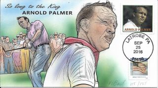 Bevil Hp Arnold Palmer " So Long To The King " Dod Sc 5052