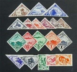 Nystamps Russia Tannu Tuva Stamp 61 - 70 C1 - C9 Og H $68