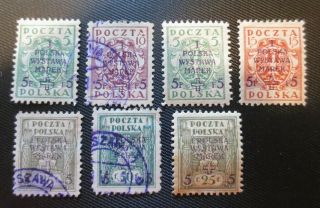 Poland Semi - Postal Charity Stamps 1919 Sc B6 - 10 Uh/mh From Quality Album