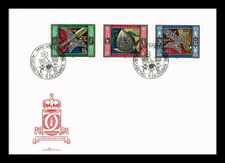 Dr Jim Stamps Medieval Weapons Fdc Combo Liechtenstein European Size Cover