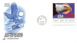 2394 $8.  75 Express Mail,  Artcraft Cachet [d527033]