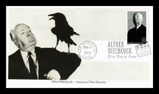 Dr Jim Stamps Us Alfred Hitchcock Hollywood Legend Fdc Mystic Cover