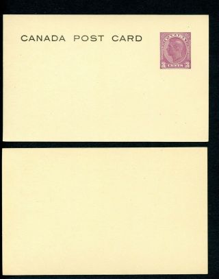Lot 75586 Canada Ux78b Postal Stationery Card King George V1