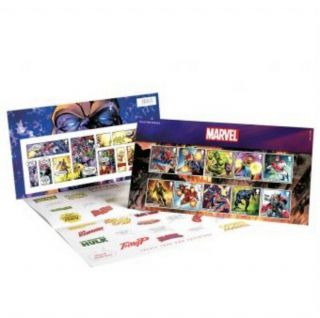 Marvel Stamps 2019 - Marvel Presentation Pack Limited Edition