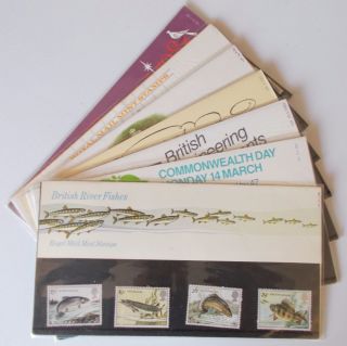 1983 Royal Mail Commemorative Presentation Packs.  Separately & As Year Set.