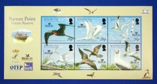 N026 Biot British Indian Ocean 2006 Birds,  Barton Point Sheet Nh