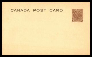 Mayfairstamps Canada 2 Cent Brown Postal Stationery Card Wwb41771