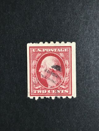 Gandg Us Stamps 391 Washington 2c Coil ($50)