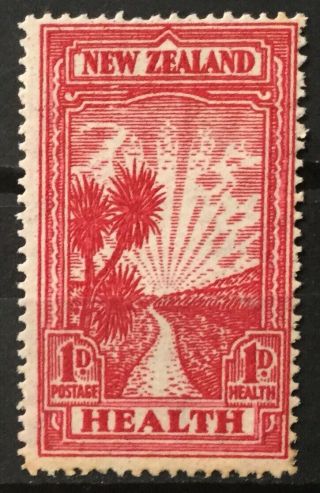 Zealand 1933 Health Stamp Sg553 Mnh