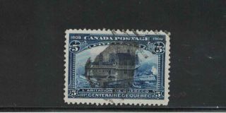 Quebec Tercentenary 5c Issue.  Unitrade 99 Stamp.