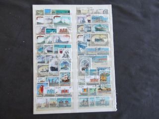 Thematics - Ships - Various And Stamps (2)
