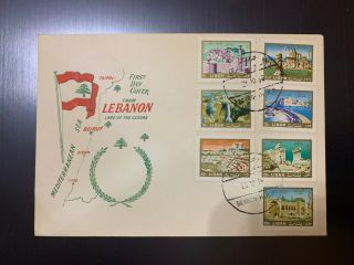 Lebanon Stamps Lot - Fdc / First Day Cover Rr - Lb776