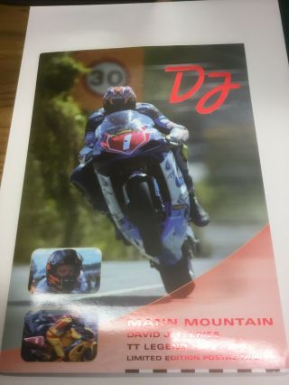 Isle Of Man Stamps David Jefferies Limited Edition Postal Tribute