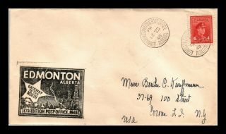 Dr Jim Stamps Edmonton Alberta Gateway North Exhibition Post Office Canada Cover