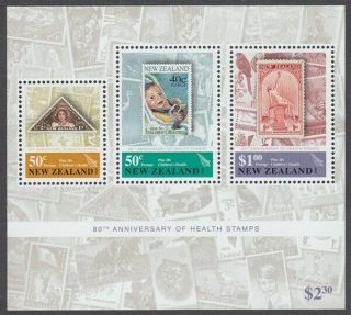 Zealand Health M/s 2009 Stamps (id:077/mmh247)