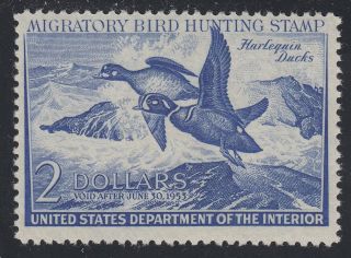 Tdstamps: Us Federal Duck Stamps Scott Rw19 $2 Nh Og Cv$90.  00
